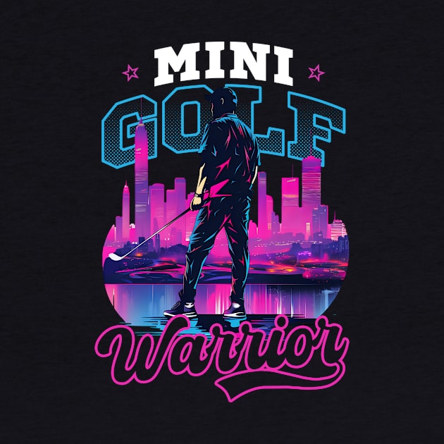 Mini Golf Shirt | Minigolf Warrior by Gawkclothing